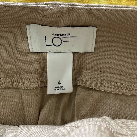 LOFT Casual Tan Miniskirt - Picture 4 of 5